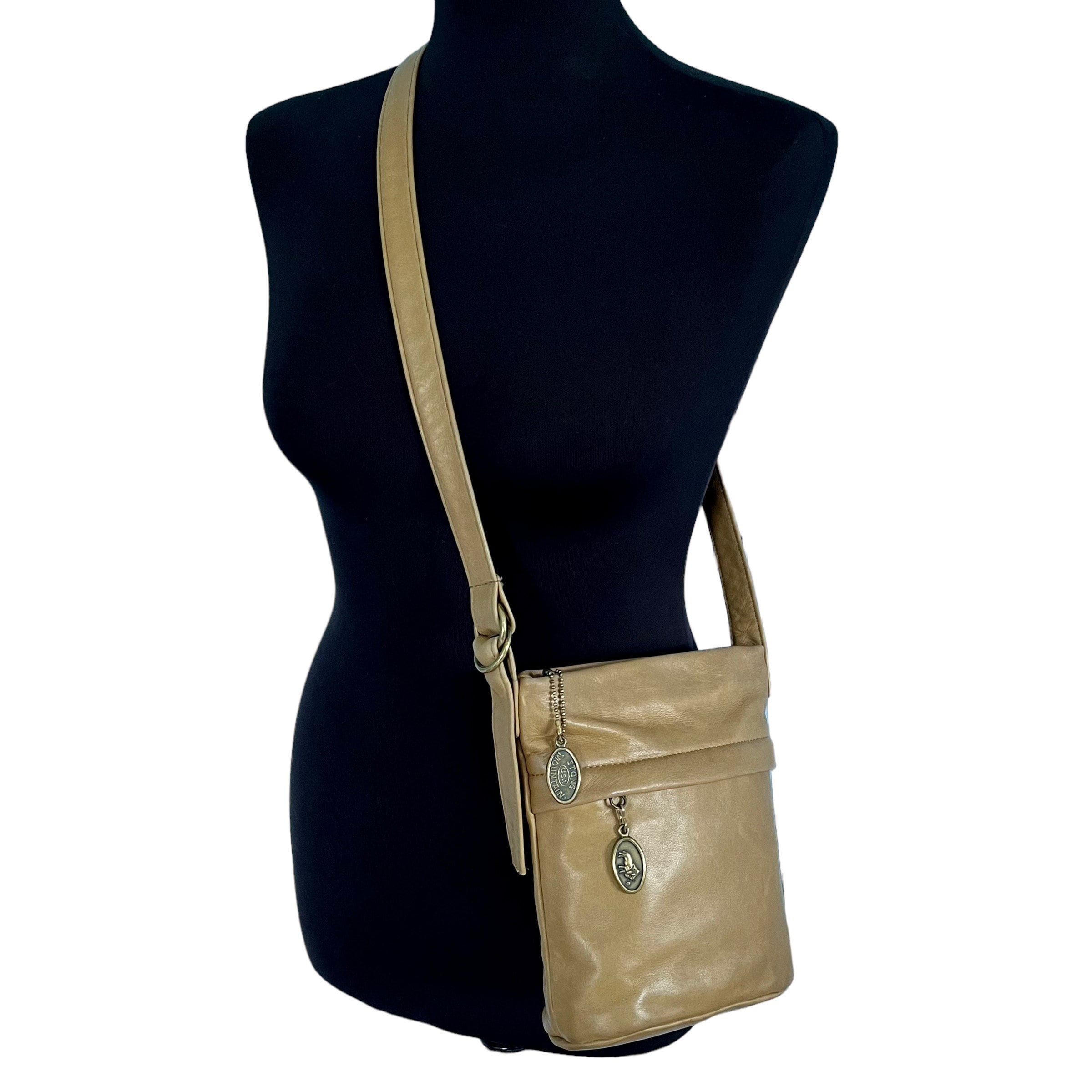 Stone Mountain green leather bag - clothing & accessories - by