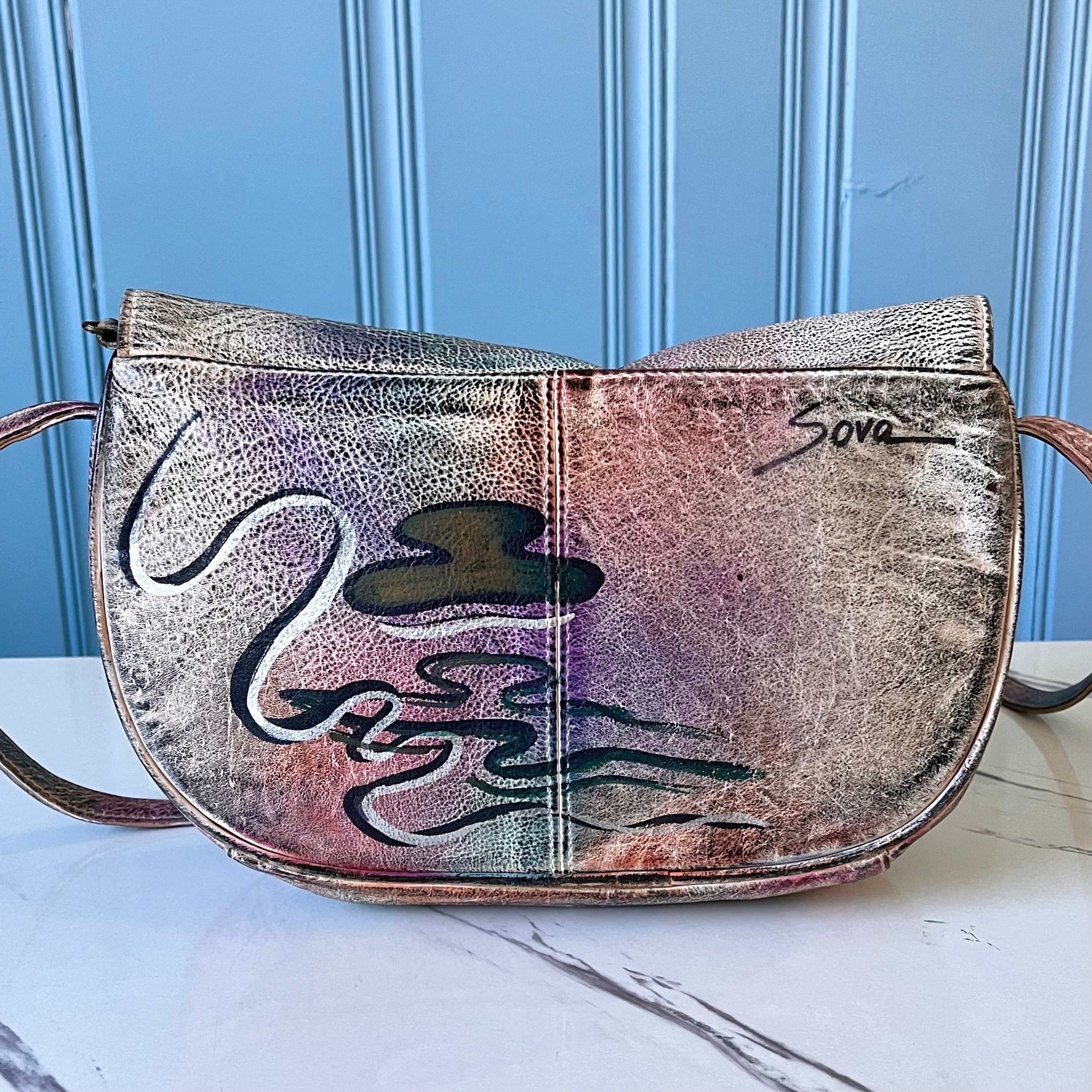 Sova hand painted handbags hotsell