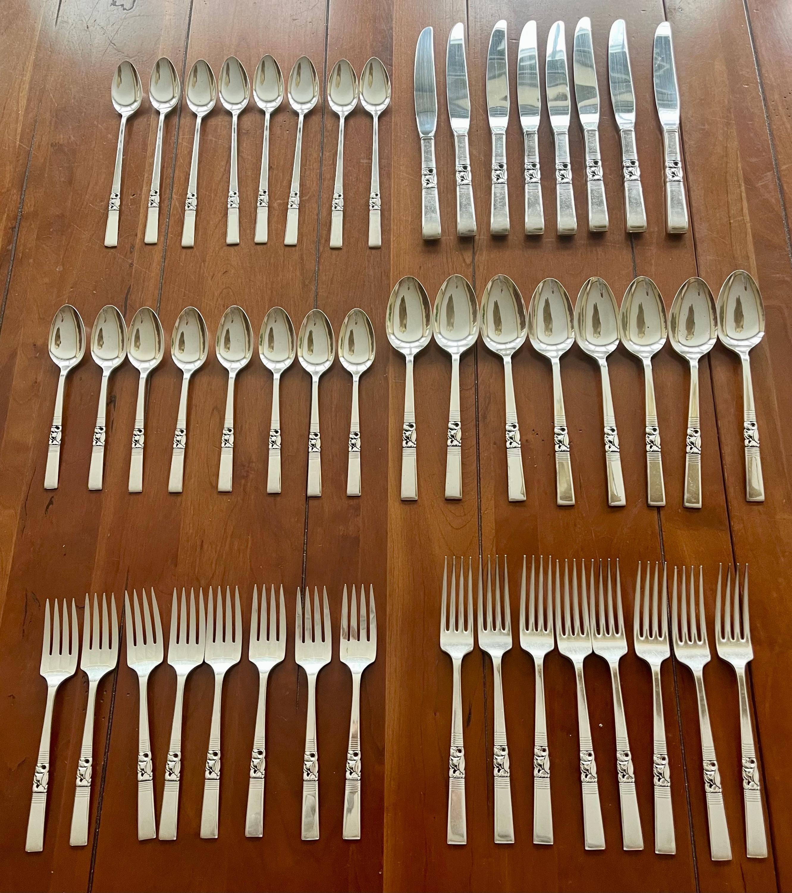 Salvinelli Cambridge, Set 6 coltello tavola acciaio inox 18/10 | Leroy