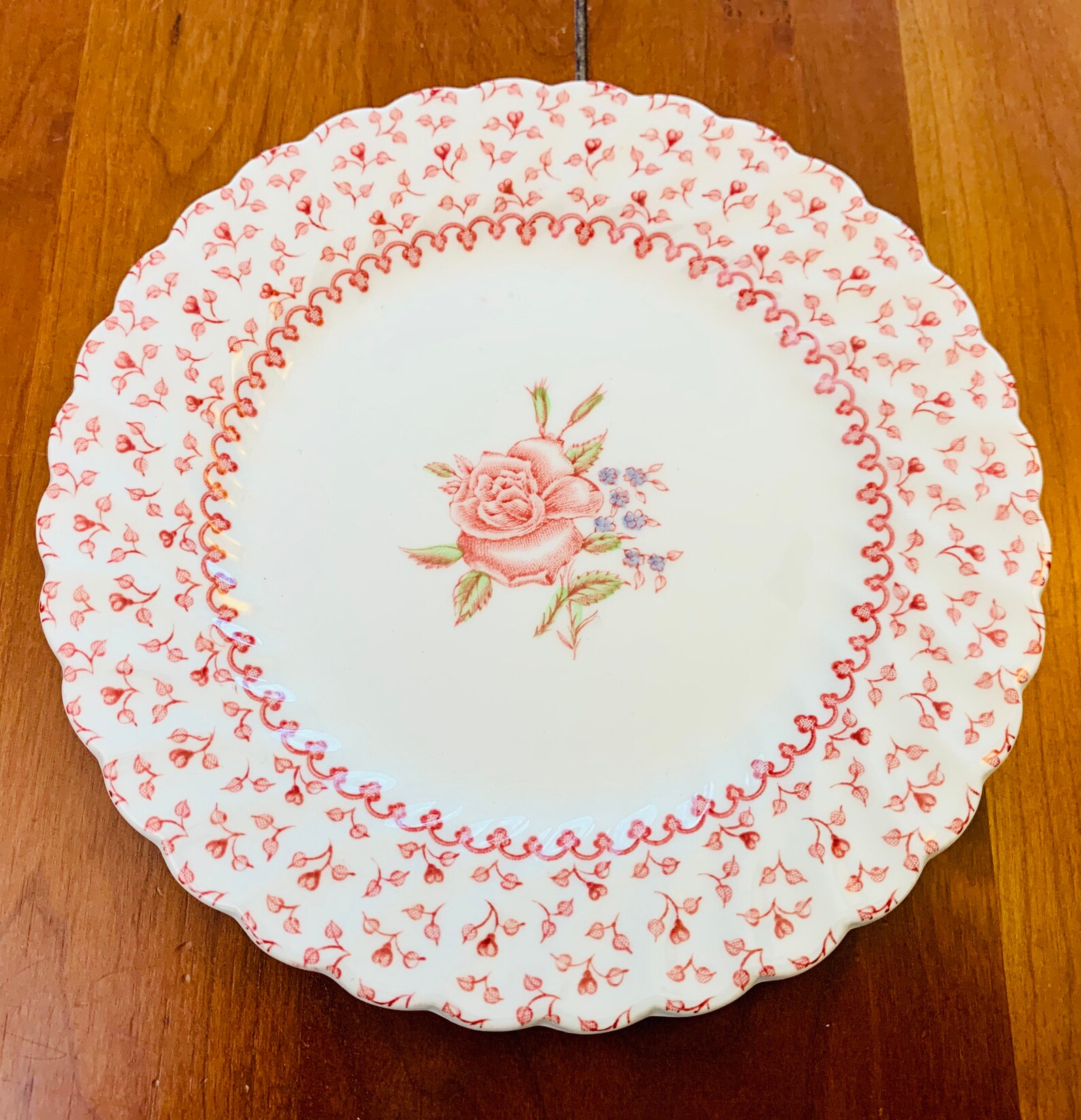 VINTAGE Johnson Brothers Rose Bouquet Dinnerware Various Etsy