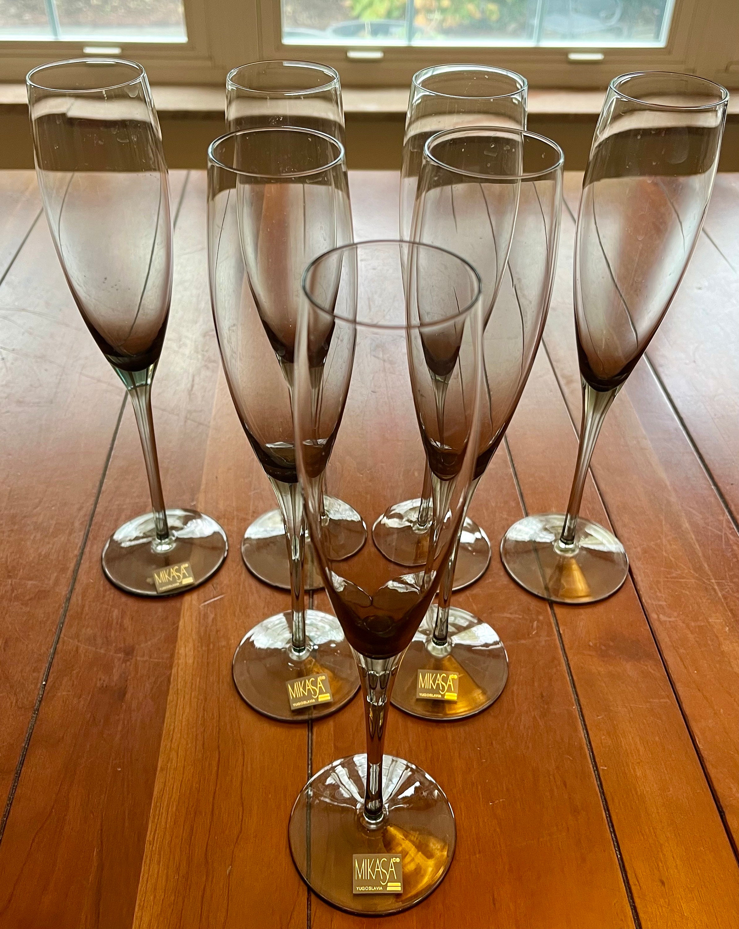 Mikasa Champagne Flutes – With A Past