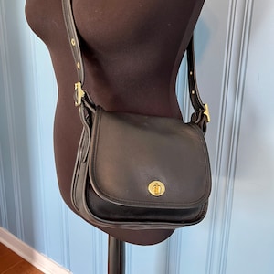 VINTAGE | Coach Legacy Small Flap Bag | Style 9965 | Black