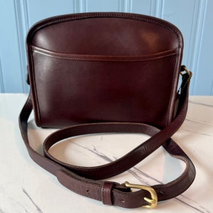 Coach Vintage 9635 Legacy Convertible Clutch Leather Crossbody Bag- Medium  Brown