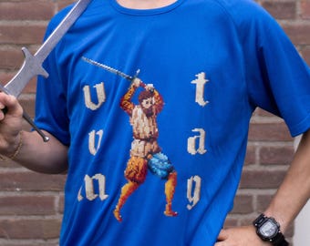 Pixel-art Vom Tag HEMA Unisex sports Shirt