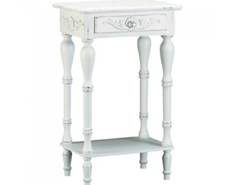 White Side Table White Side Table, Small White Side Table With Storage