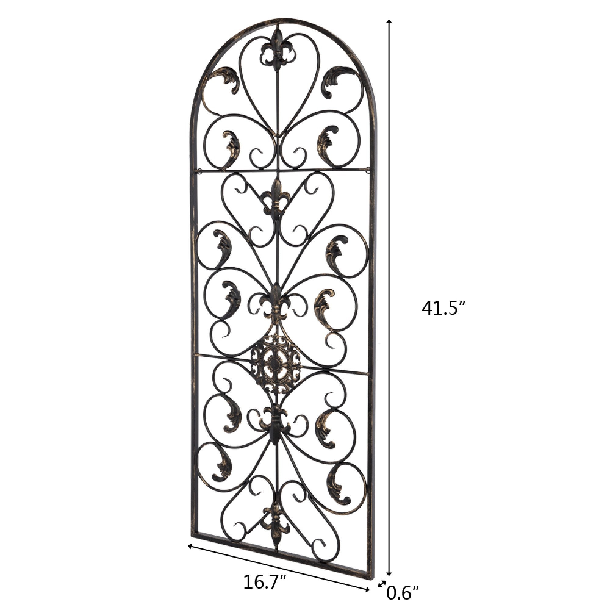Wrought Iron Spanish Arch Wall Decor Etsy