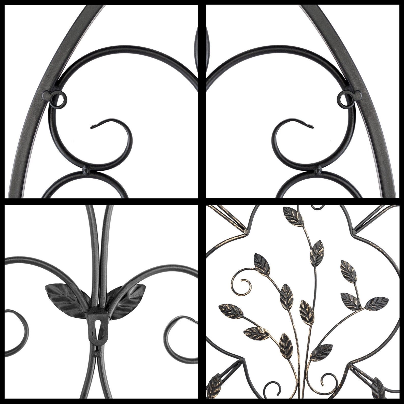 Wrought Iron Retro Spanish Arch Wall Decor Etsy