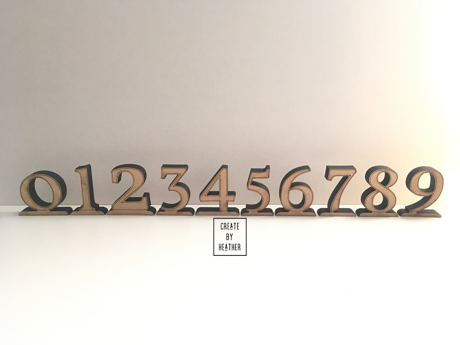 Wooden Laser Cut Letters and Numbers Custom Words Individual Etsy