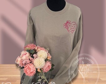 Embroidered Christian Sweatshirt | "You Are So Loved" Crewneck