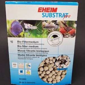 EHEIM Substrate Pro Bio Filter Medium 2510051 for Eheim Mech Salt or Fresh Water 450 M2/L Made in Germany