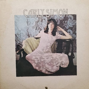 1971 Carly Simon Self Titled LP EKS-74082 Elektra Records Vinyl Record Album