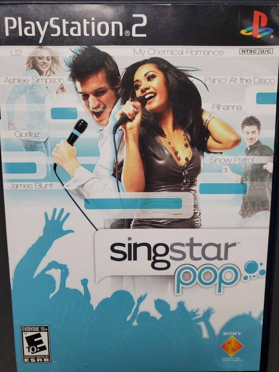 have på Om hensigt PS2 Singstar Pop Sing Star Singing Sony Playstation 2 Video - Etsy Finland