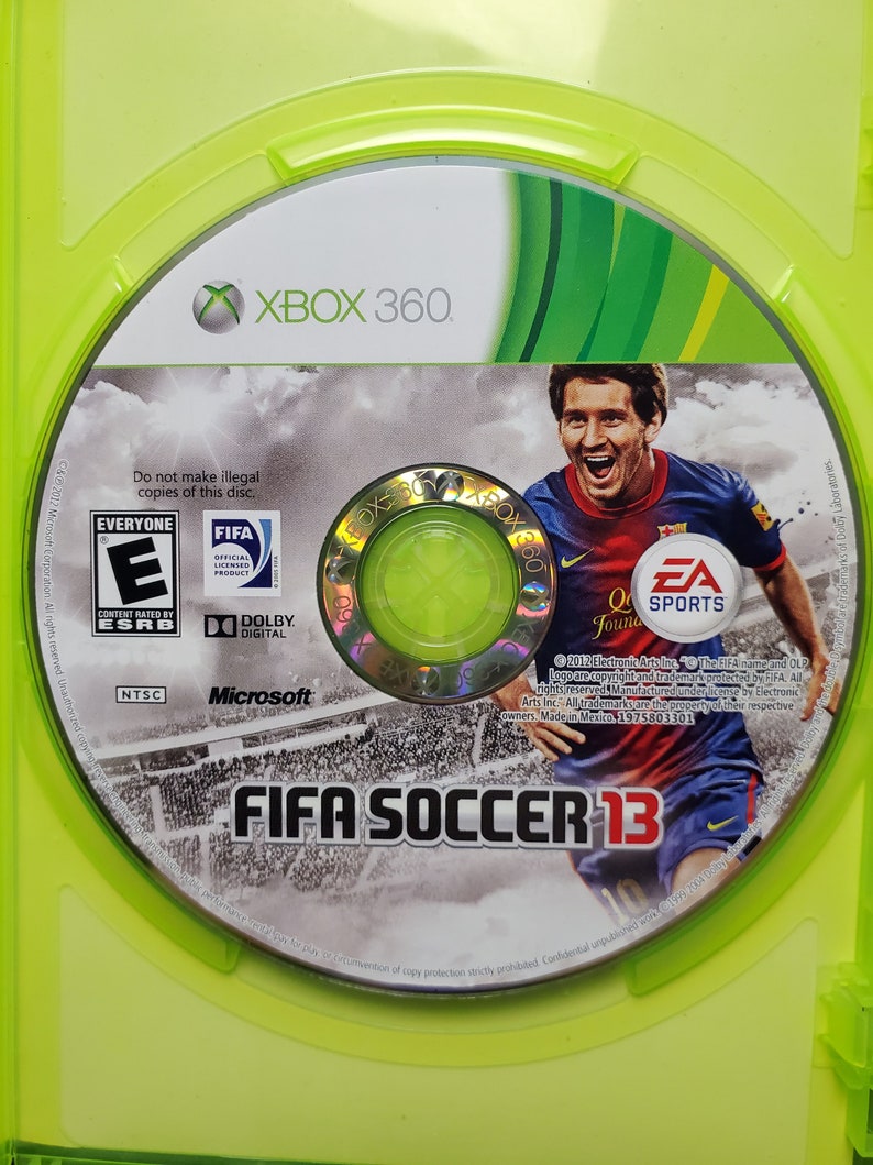 Xbox 360 Fifa Soccer 13 Xbox Live Microsoft Video Game CD 画像 8