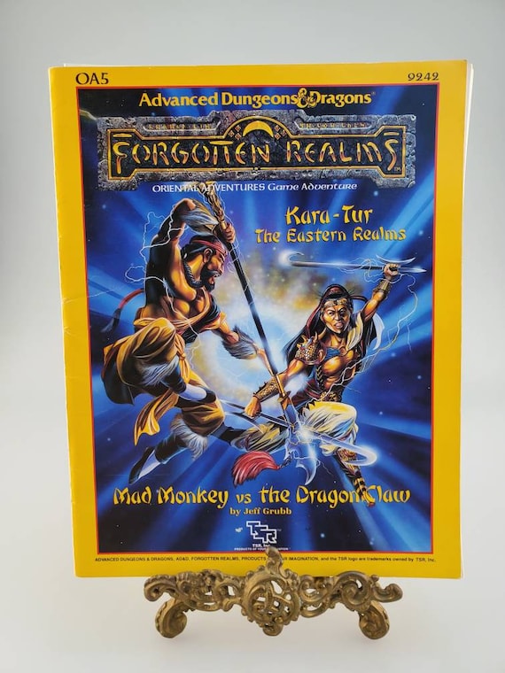 TSR 9242 Forgotten Realms Kara-tur Mad Monkey ISBN 0 46363