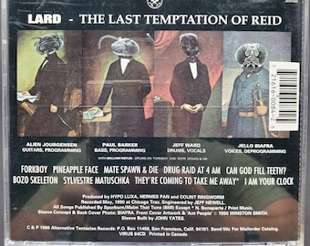 1990 Lard the Last Temptation of Reid Compact Disc VIRUS