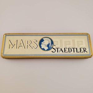 VINTAGE Lot Staedtler Mars LETTERING SET (975 20) & MASTERBOW & DIETZGEN
