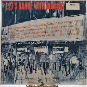 1963 Fats Domino LP Let's Dance With Domino MONO Płyta winylowa Album LP 9239 Imperial Records