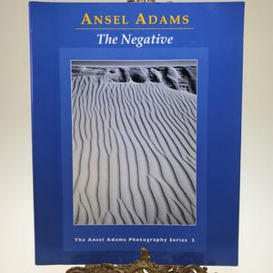 2000 The Negative The Ansel Adams Photography Series 2 Softcover Book by Ansel Adams published by Little Brown