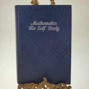 1936 Rekenen voor de praktische man Wiskunde voor zelfstudie Hardcover boek door J.E. Thompson uitgegeven door D. Van Nostrand Company Inc