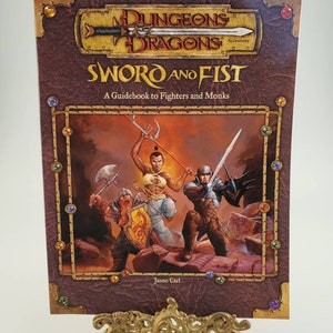 WTC 11829 Sword and Fist Dungeons and Dragons ISBN 0-7869-1829-2 ISBN 9 780786 918294