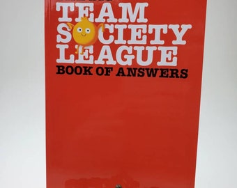 The Big Team Society League Book of Answers Softcover Paperback Book by Team Society Members published by Koyama Press