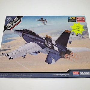 2016 USN F/A-18F VFA-103 Jolly Rogers 1/72 Scale Academy 12535 Hobby Model Kits