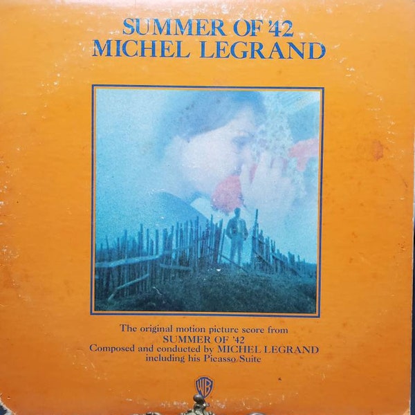 1971 Summer of 42 and Picasso Suite Original Motion Picture Soundtrack LP WS 1925 Warner Brothers Vinyl Record Album