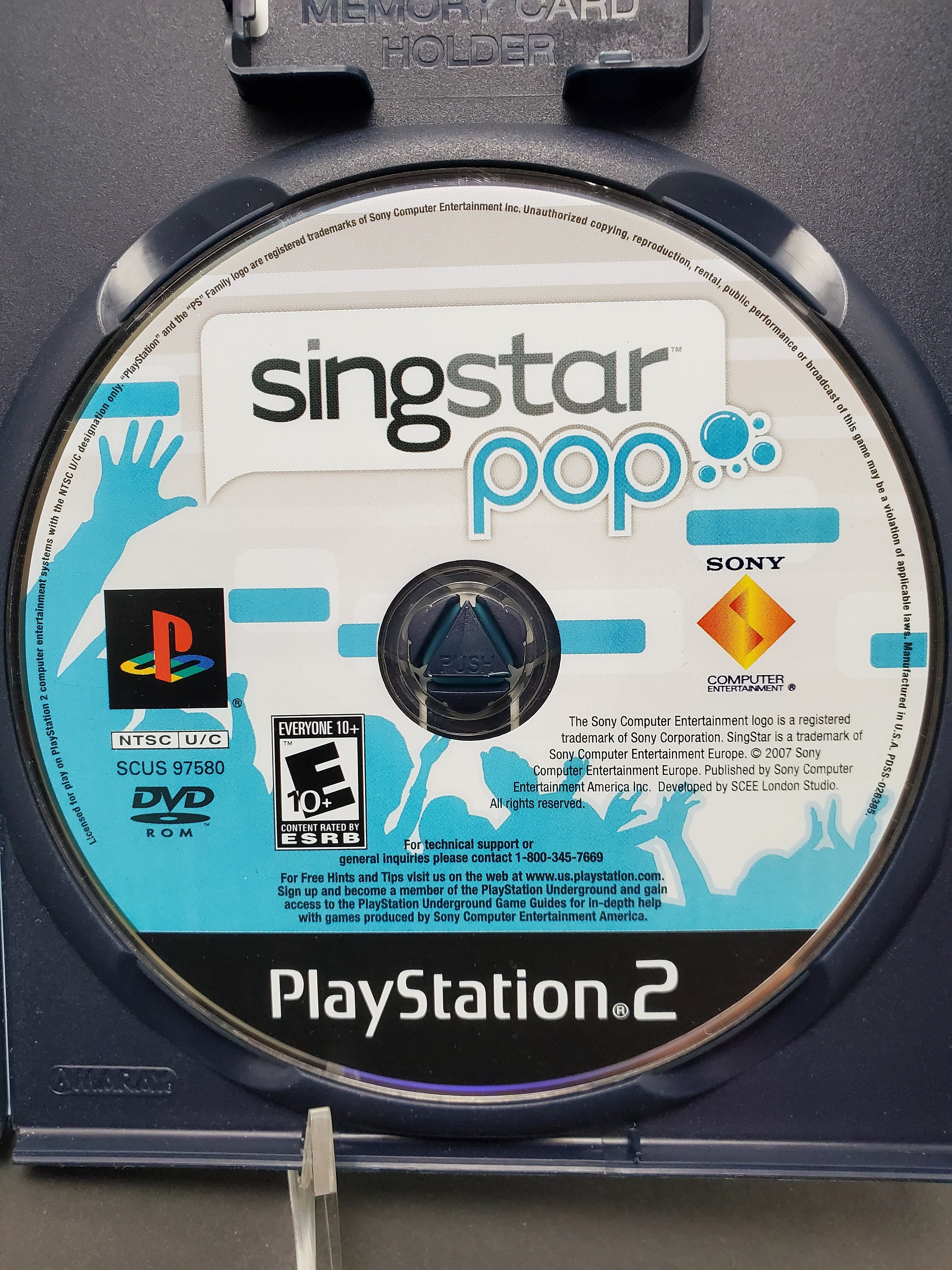 PS2 Singstar Pop Sing Star Singing Sony Playstation 2 Video