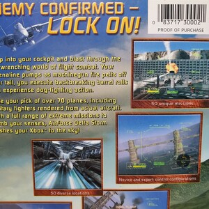 Xbox Airforce Delta Storm Microsoft Video Game CD image 5