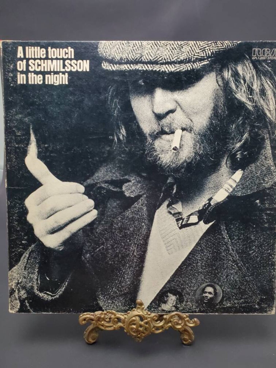 1973 Harry Nilsson A Little Touch of Schmilsson in the Night LP APL1
