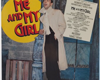 1986 Me and My Girl LP Original Broadway Cast Stereo Vinyl