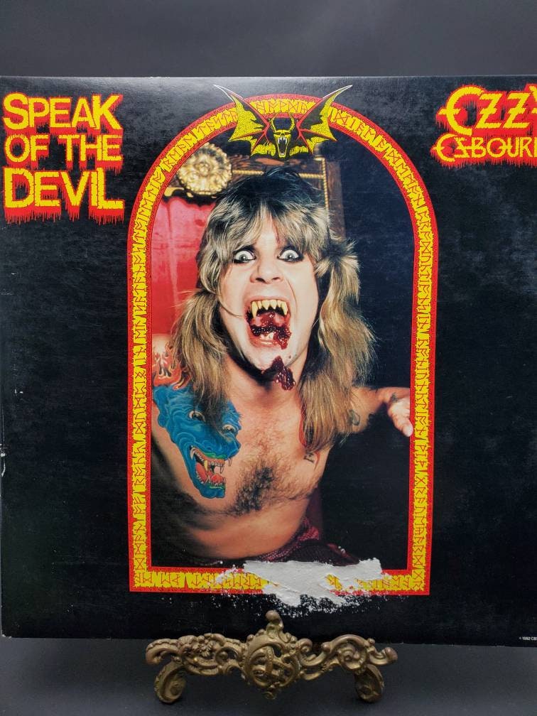 1982 Ozzy Osbourne Speak of the Devil Double Album LP BL 38411