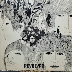1966 The Beatles Revolver Holland Pressing MONO LP PMC 7009 Parlophone Records Capitol T 2576 Records Vinyl Record Album
