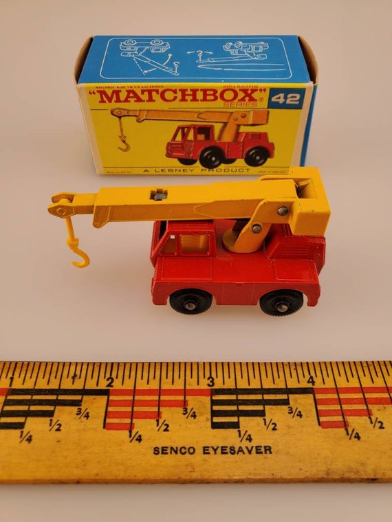 Matchbox Lesney Product Number 42, Iron Fairy Crane, 1960s