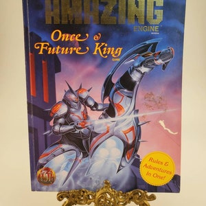 TSR 2707 Amazing Engine Once & Future King Dungeons and Dragons ISBN 1-56076-823-1 ISBN 9 781560 768234