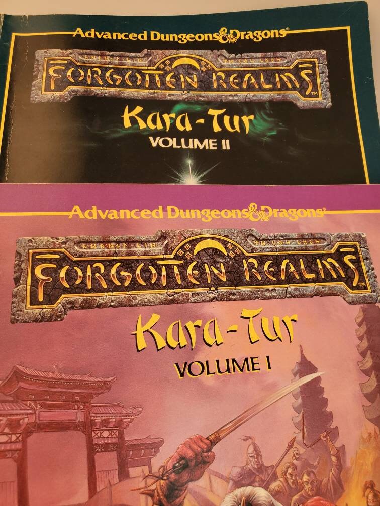 TSR 1032 Realms Karatur the Eastern Realms 1988 Box Etsy