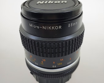 1980s Nikkor Micro Nikkor 55mm 1:28 727321 Lens