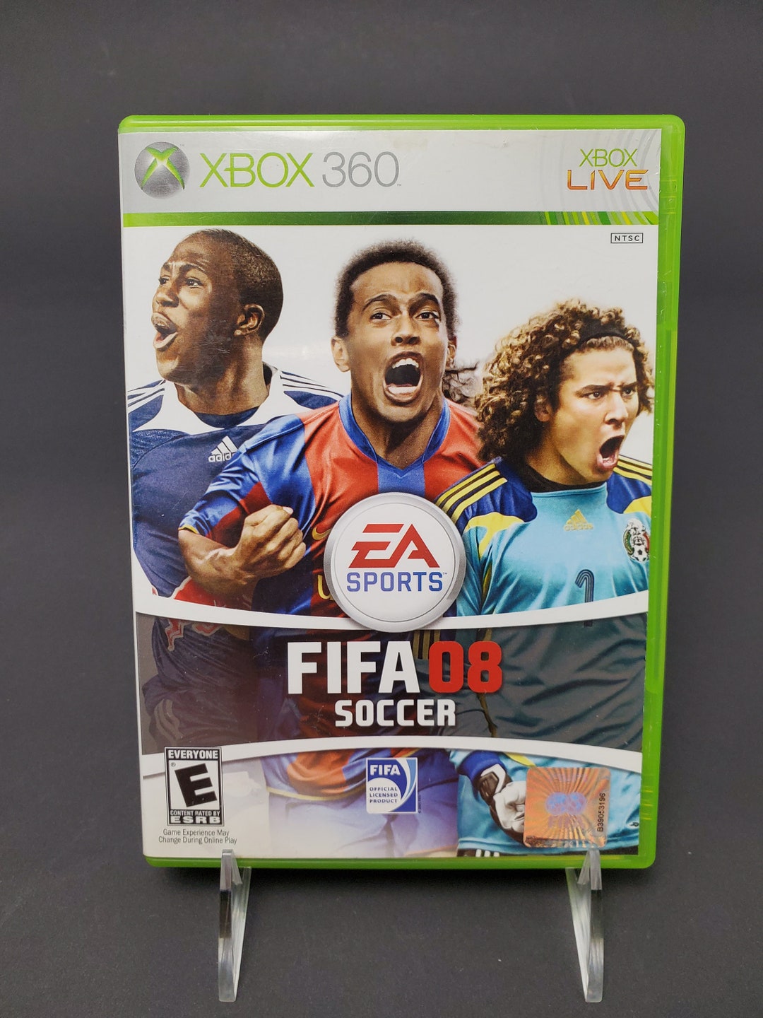 Xbox 360 Fifa 08 Soccer Xbox Live Microsoft Video Game CD Etsy