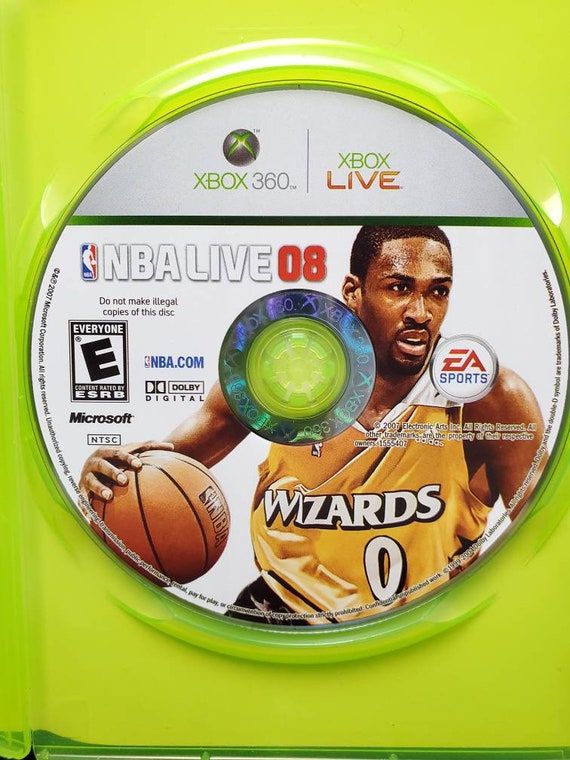 Nba live sales 08 xbox 360