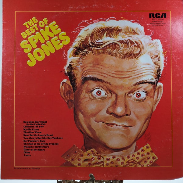1975 Spike Jones and his City Slickers LP The Best of Spike Jones Vinyl Record Album ANL1 1035(e) formerly available LSP-3849(e) RCA Records