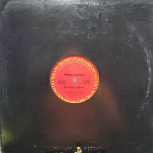 1981 Herbie Hancock Everyone&#39;s Broke Magic Number Singles LP 44 02461 Columbia Records Vinyl Record Album