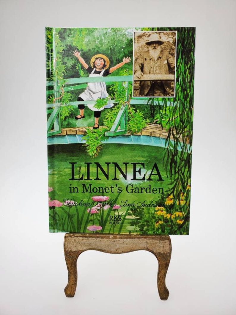 1991 Linnea in Monet's Garden Hardcover Book by Christina Bjork and Lina Anderson Published by R&S Books image 1