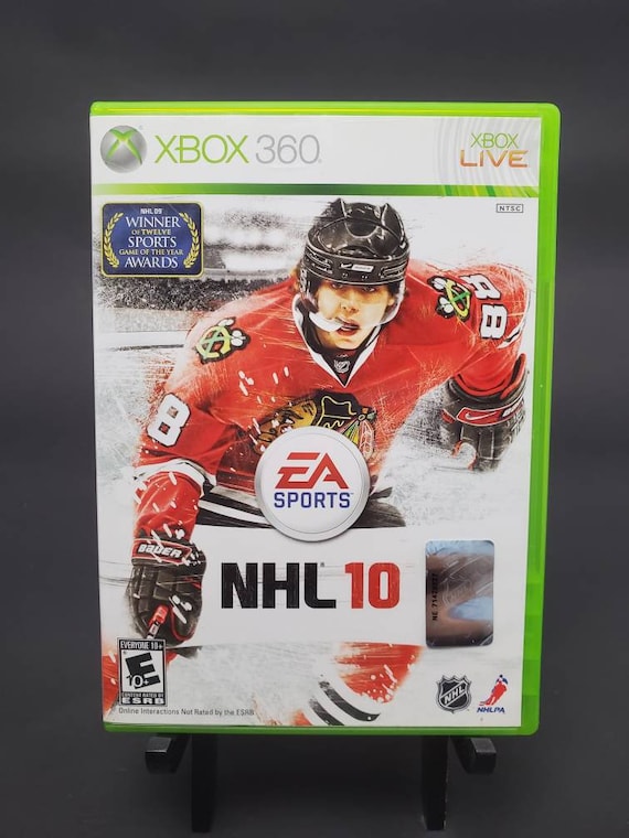 Dar una vuelta Habitat Oral XBOX 360 en vivo NHL 10 Hockey Microsoft Video Game CD Isbn 0 - Etsy España