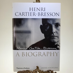 2005 Henri Carter Bresson A Biography Hardcover Book by Pierre Assouline published by Thames & Hudson