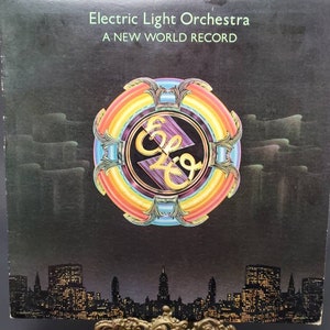 1976 Electric Light Orchestra ELO A New World Record UA-LA679-G Jet Records United Artists Vinyl Record Album