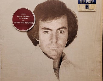 1978 Neil Diamond You Don't Bring Me Flowers LP FC 35625 Columbia Records Vinyl Record Album