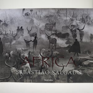 Africa Photographic Hardcover Book by Sebastiao Salgado published by Taschen