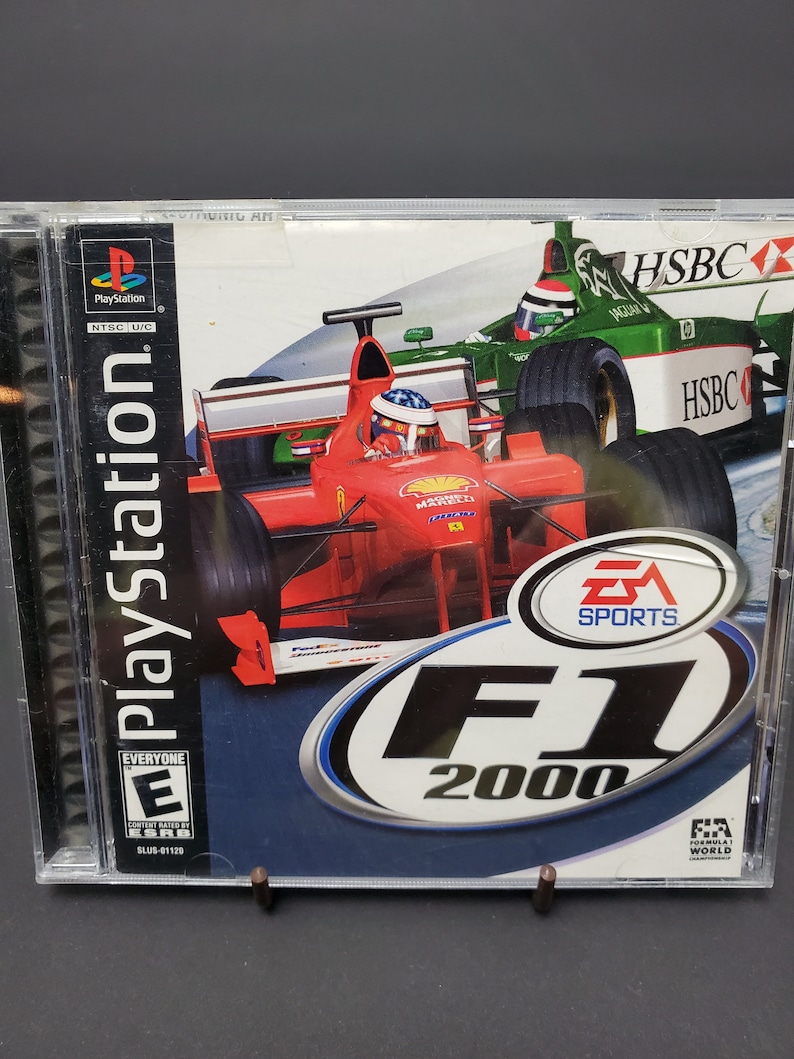 Playstation 1 F1 2000 Formula Racing Sony Playstation One PS1 Etsy