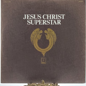 1970 Jesus Christ Superstar Double LP Rock Opera by Andrew Lloyd Weber & Tim Rice Stereo Vinyl Record Album DXSA 7206 Decca Records England