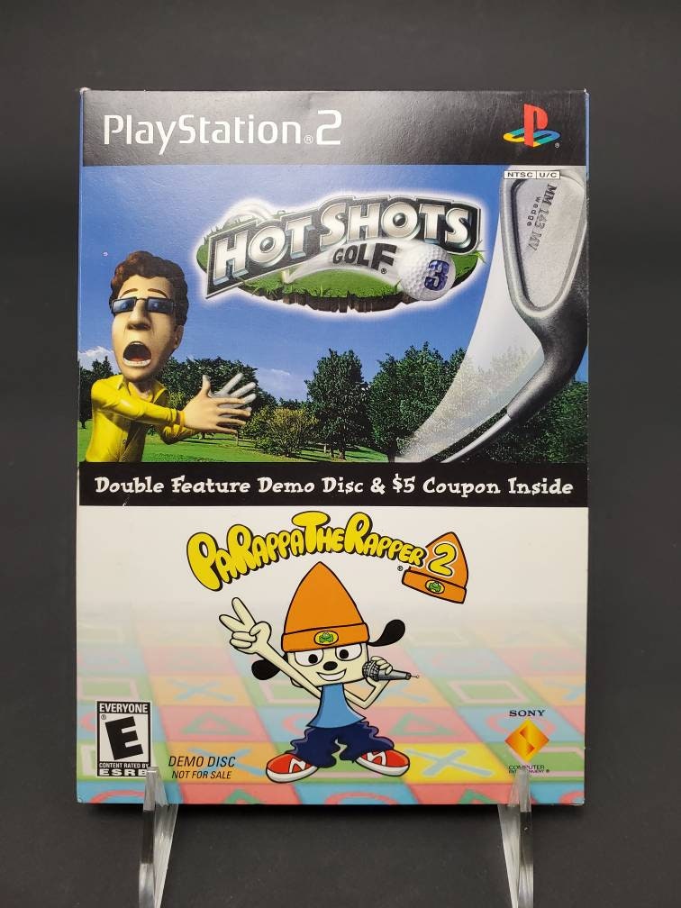 PlayStation 2 Parappa the Rapper 2 & Hot Shots Golf 3 Double Demo Disc